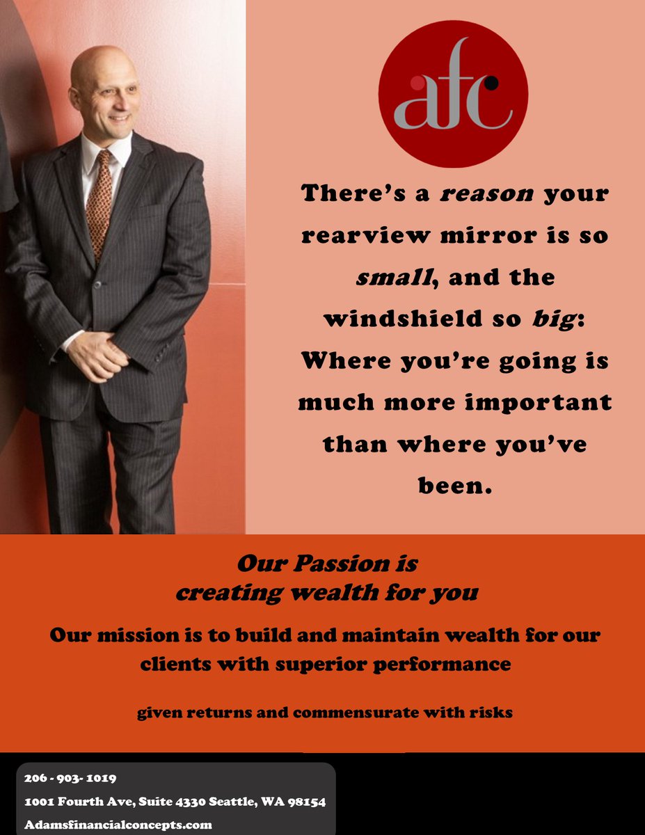 Adams Financial Concepts wants to help keep you ahead of the curve - come see what we are all about on our website or our radio show About Money on KKOL 1300am &amp; Youtube!