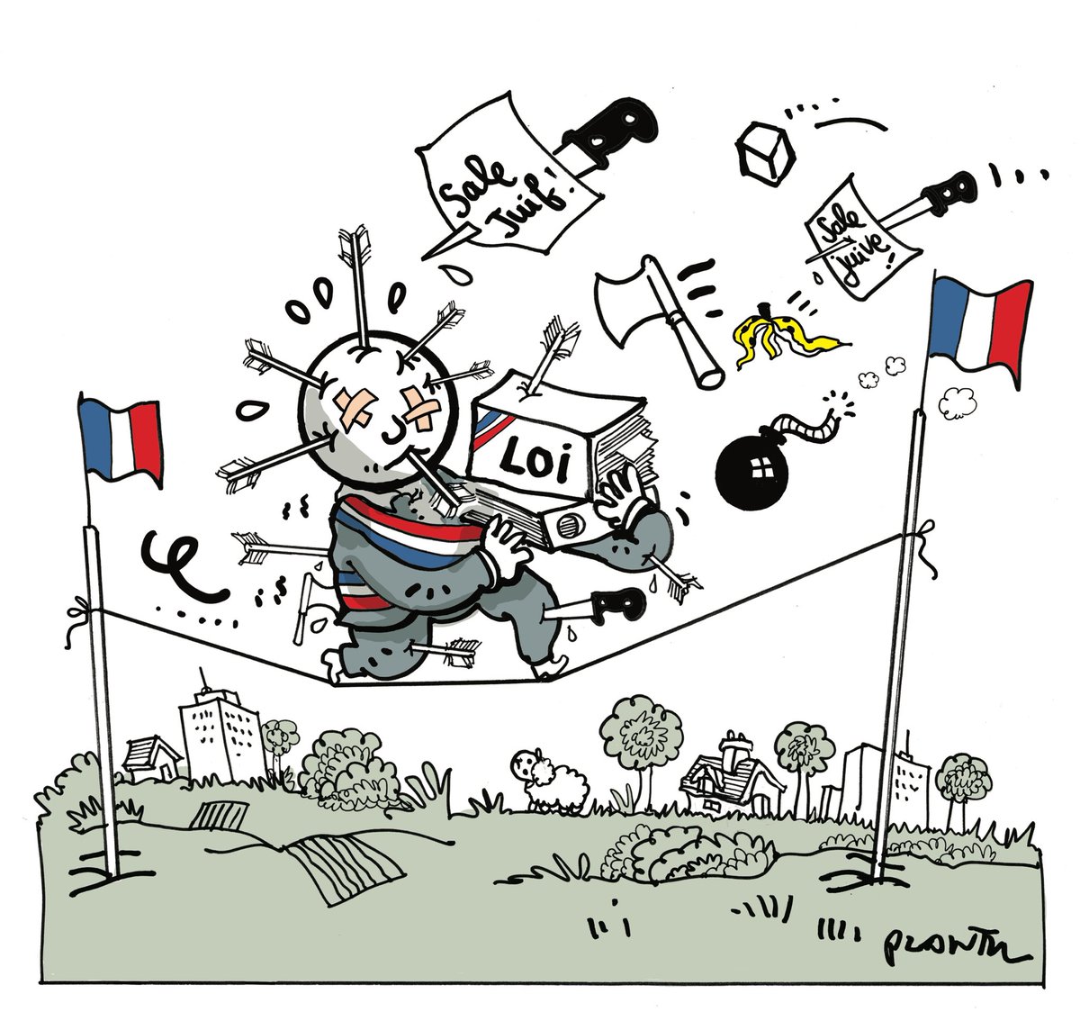 Soutien aux parlementaires menacés.