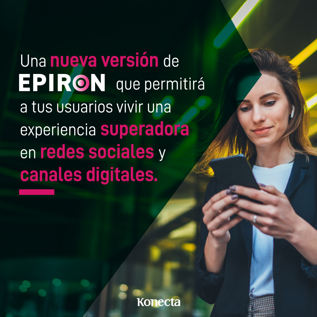 Konectargentina's tweet photo. ➡️ ¿Buscás optimizar la gestión con tus clientes desde cualquier lugar a través de la #web?

✅ Te presentamos #EpironCloud, la solución que te permite conocer, analizar y potenciar la #experiencia de tus usuarios en tiempo real, y desde un entorno #cloud! https://t.co/2dJlnHO4Lm