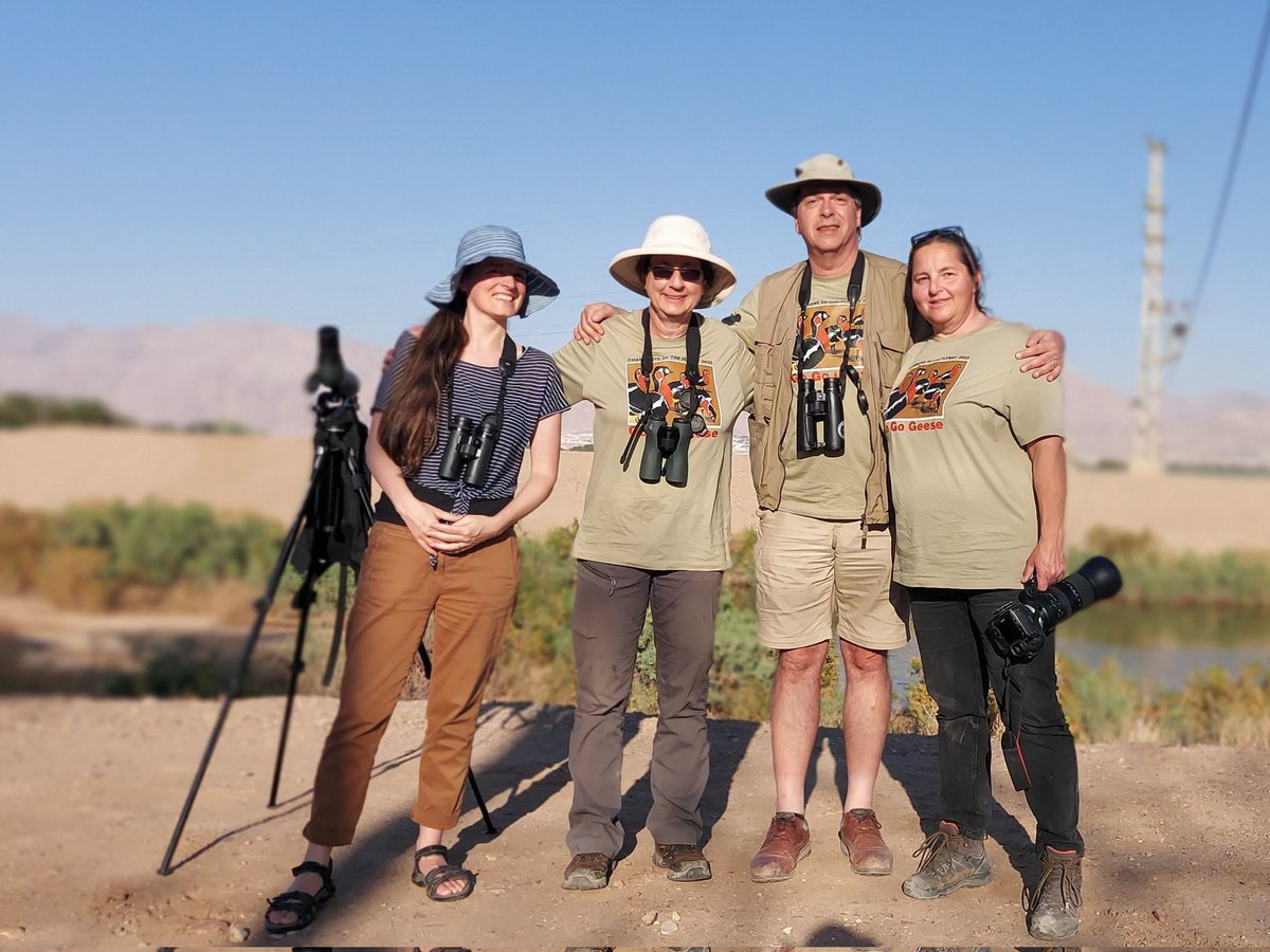 flywaychampions's tweet image. #COTF23 #RaceDayRoguesGallery - Go Go Geese celebrating a showy Spotted Crake at IBRCE!