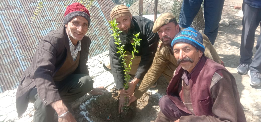 Ashrafkatoch's tweet photo. Plantation drive by JKTJAC RAMBAN along with PRIs ###PlantationdriveJKTJAC2023### https://t.co/JDAIeSPbVm