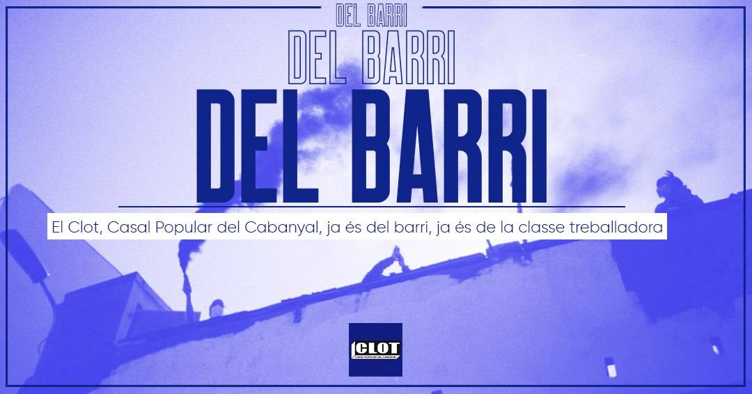 🥳 L'Alqueria i el Clot ja són de la classe treballadora!
❤️‍🔥 La cessió dels dos espais cap als sindicats de barri i les seues estructures populars consolida els projectes de Malilla i el Cabanyal.