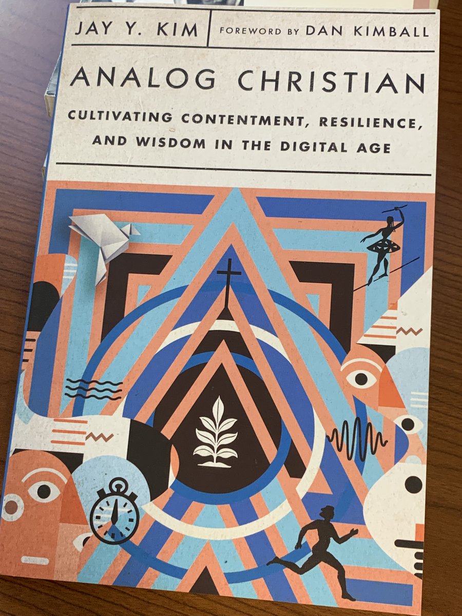 richjohnstone's tweet photo. What I'm reading: Analog Christian, by @jaykimthinks. This is a gentle, optimistic call to reject the digital spirit of the age in favor of the enduring fruit of the spirit. It is a cultural and spiritual corrective for believers that are drawn to 'self-centric despair.' https://t.co/RdsosVL8L9