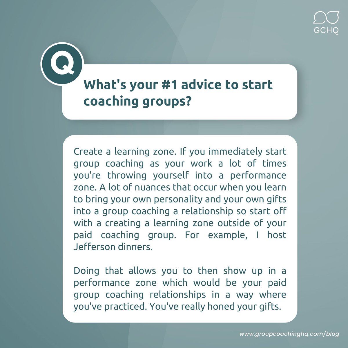 GroupCoachingHQ's tweet photo. Looking to start your own group coaching program? Check out our Guest Coaches’ #1 advice to make it a smooth(er) ride! Thank you Mark Guay for your advice!

📖: https://t.co/DR9WcpZlVg

#groupcoachinghq #groupcoaching #groupcoach #groupcoachingskills #coachingtips https://t.co/Yjj4FJmRhm