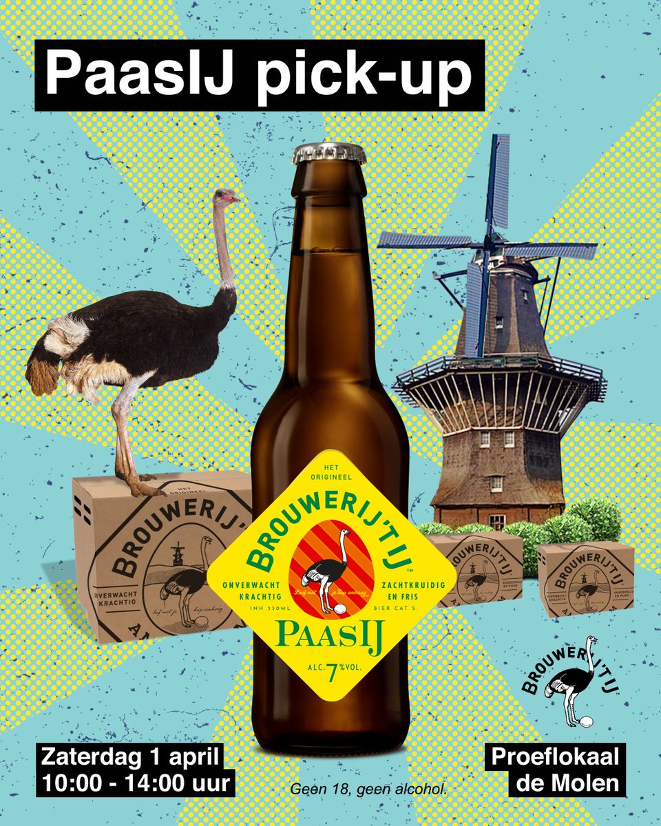 Een vrolijk Pasen voor iedereen! Met een doos PaasIJ voor €35 (24 stuks) zit dat wel snor.
Deze zaterdag, 1 april (ja, echt) van 10 tot 14 uur bij Proeflokaal de Molen. Betalen kan met pin, is nou eenmaal handig. Tot zaterdag!