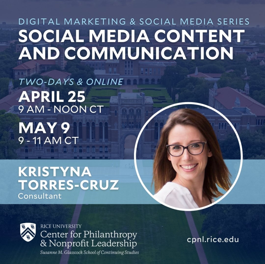 PR_Kristyna's tweet photo. Stuck on what to post and when? 😵‍💫 This is the class for you. ONLINE VIA ZOOM @GlasscockSchool , open to the public.

Find the whole series at https://t.co/2X0MvSOXUW https://t.co/3tbsMCwshk