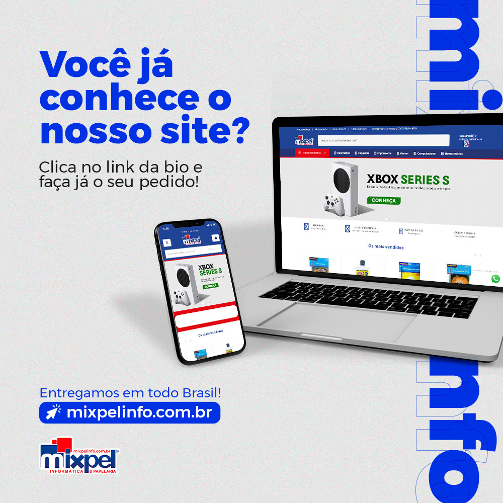 MixpelInfo's tweet photo. 👀 Você já conhece o nosso site?

📦 Nosso e-commerce é super seguro, temo... https://t.co/SGlLYmbLYD https://t.co/ldwt2fUg2i