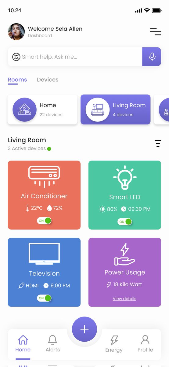hedraCoder's tweet photo. Day 21 of daily design challenge (Home monitor dashboard) 🙂
#021 #dailyui https://t.co/gp6OdDr9lw