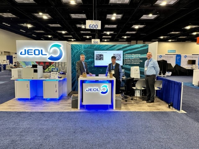 JEOLUSA's tweet photo. JEOL is at #ACSSpring2023 in Indianapolis this week demonstrating our popular #NeoScope #BenchtopSEM https://t.co/tsC02x1gJq and our latest #MassSpec and #NMR technology. AND We're Hiring! Stop by booth 712. https://t.co/4phkszVCus https://t.co/MD4vHYeOQX