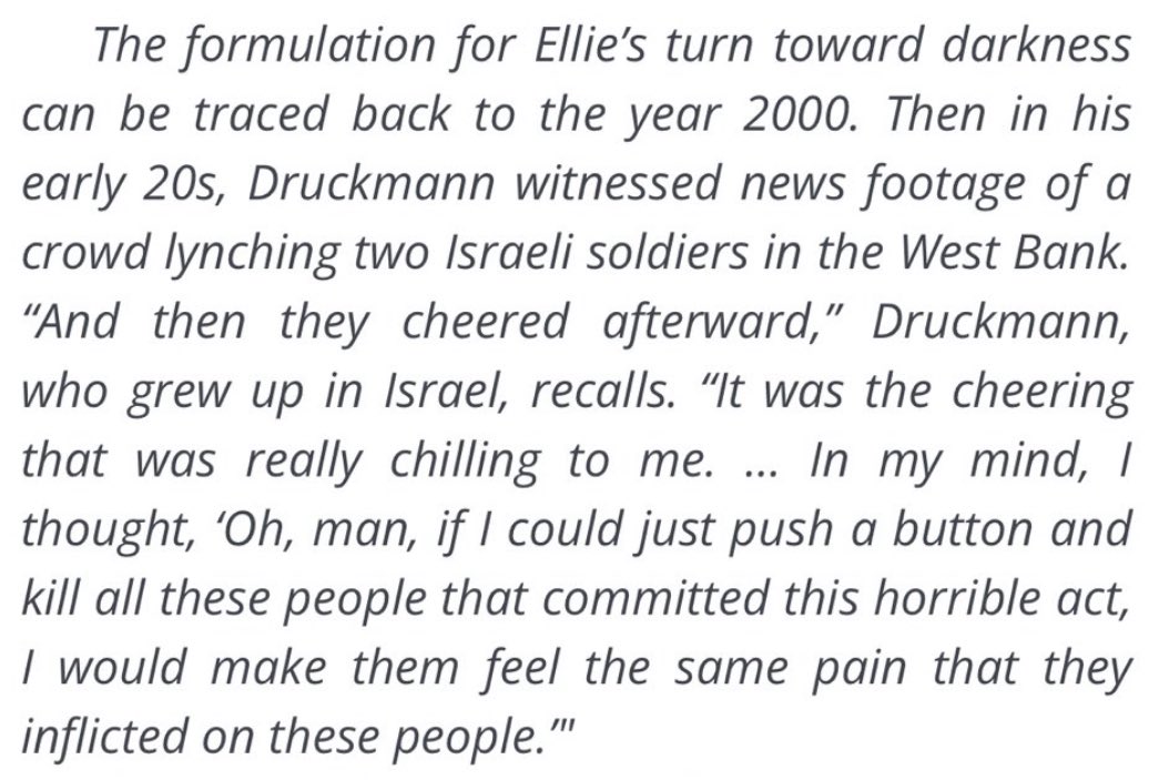 Haris on X: Reminder that Neil Druckmann is a Zionist / X