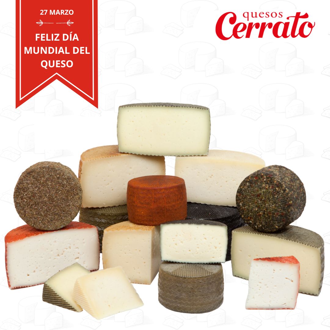 ¡Feliz Día Mundial del Queso!

Celebra el día de la mejor forma, con Quesos Cerrato
