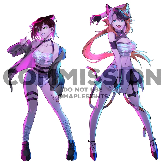 I was given the wonderful opportunity to draw the character art for this MV!  Please check out the premiere soon and send your support to @/AcasiaParsnip and @/kimithekat !!  