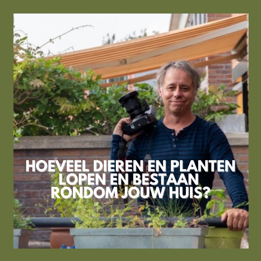 Hoeveel dieren en planten lopen en bestaan rondom jouw huis? Luc Hoogenstein onderzocht het 🔍 En we verklappen het alvast: het zijn er veel meer dan je denkt! Kom erachter tijdens de lezing op donderdagavond 13 april bij de <a href="/Ulebelt/">De Ulebelt Deventer</a>. Lees meer op: dcdeventer.nl/activiteiten/l…
