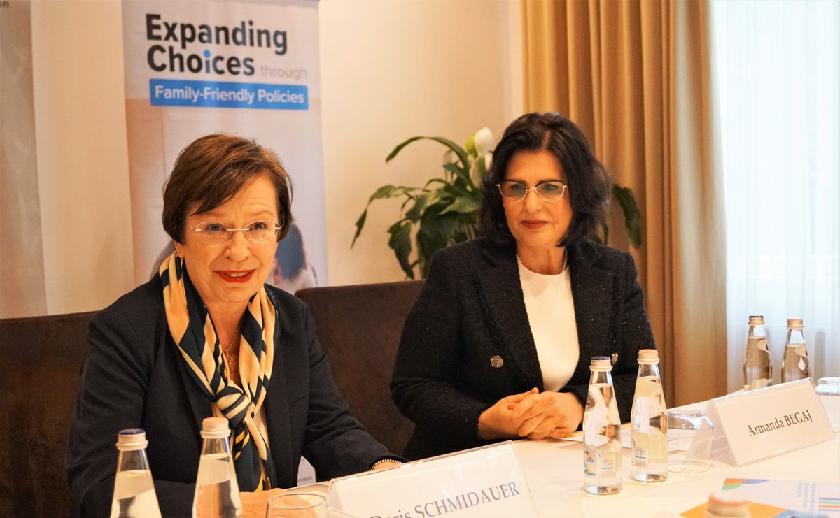 elida_nuri's tweet photo. Honored &amp; proudly shared @UNFPA work &amp; impact of #ExpandingChoices project in #Tirana today with
🇦🇹 1st Lady Ms. Doris Schmidauer &amp; 
🇦🇱 First Lady Ms. Armanda Begaj supported by @ADCinAlbania in partnership with champion companies @RaiffeisenShqi @EuronewsAlbania #Lufra #INCA https://t.co/C1wWbjR8bG