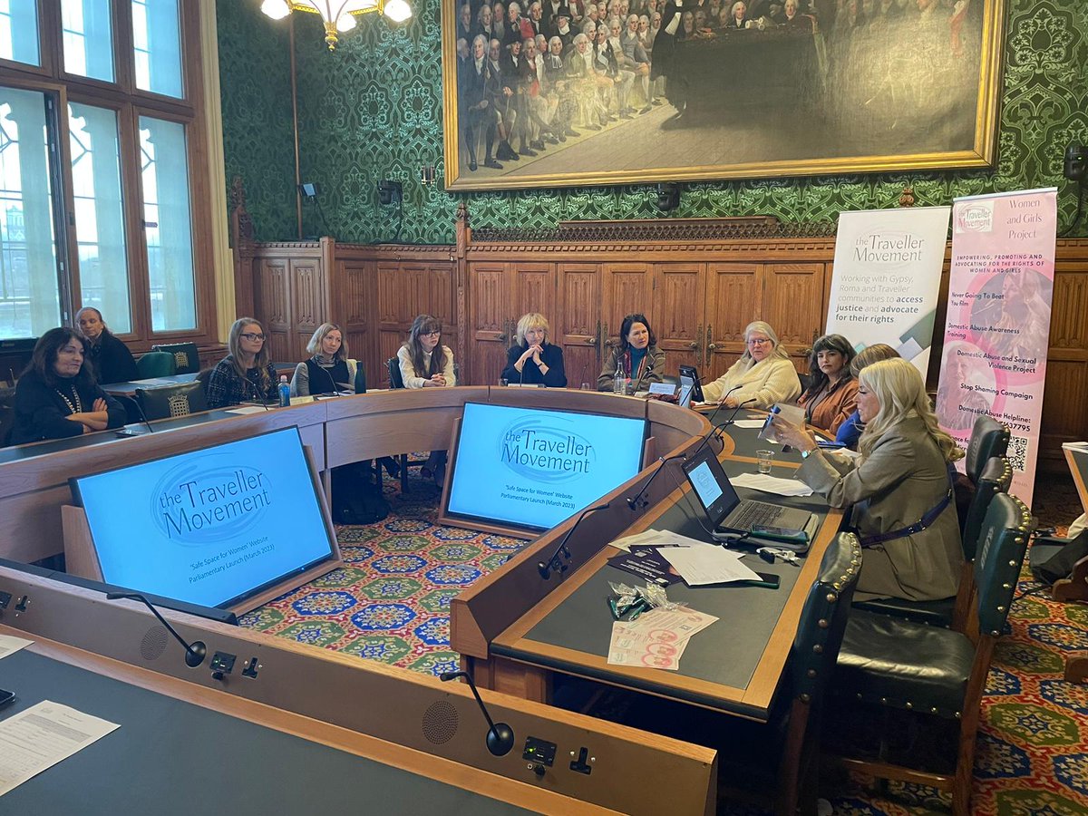 We are delighted to launch the 'Safe Space for Women' website in Parliament today!

We are joined by speakers from the women's sector and the community to welcome this online resource for GRT survivors of domestic abuse. 

Share this with women close to you

#TMSafeSpaceforWomen