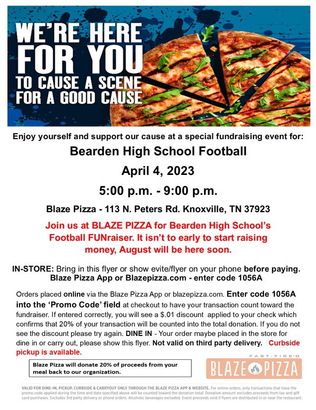 BeardenFB's tweet photo. Please support the Dawgs and go grab a bite to eat. #SupportDawgs https://t.co/b0PRWuqixO