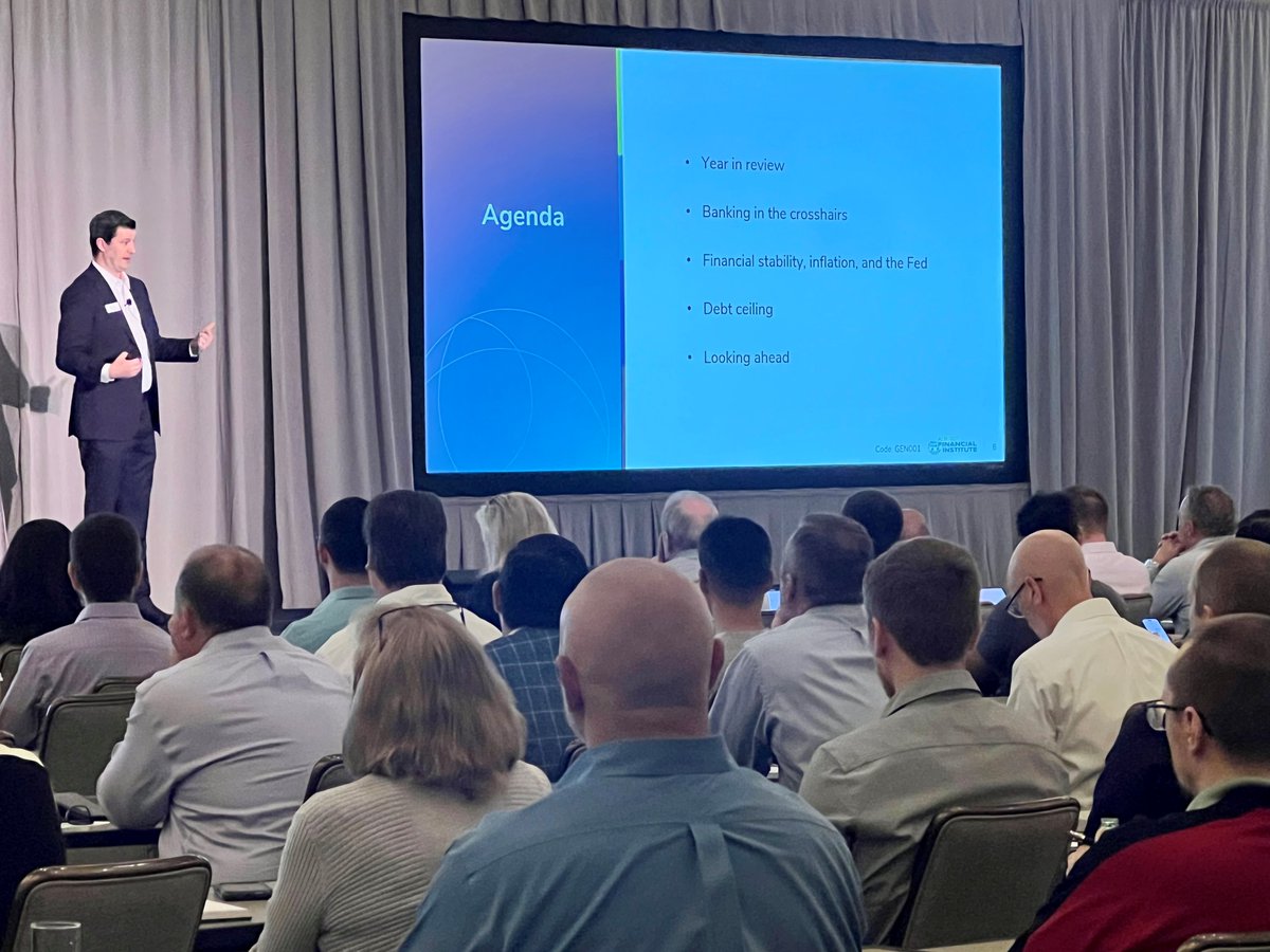 Jason Haley kicked off this year's #ALMInstitute with a full house sharing updates on the current market environment in "Economic Overview: Change Comes Fast". Looking forward to 3 days of in-depth discussions on the top balance sheet management considerations for depositories.