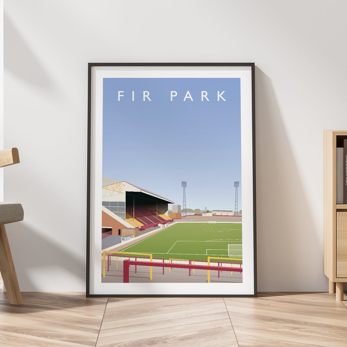 𝐖𝐄𝐋𝐋 𝐖𝐄𝐋𝐋, 𝐒𝐔𝐏𝐄𝐑 𝐖𝐄𝐋𝐋..

Calling all <a href="/MotherwellFC/">Motherwell FC</a> fans. 

Have Fir Park hanging proudly in your home. 

buff.ly/3lNF8Qm
