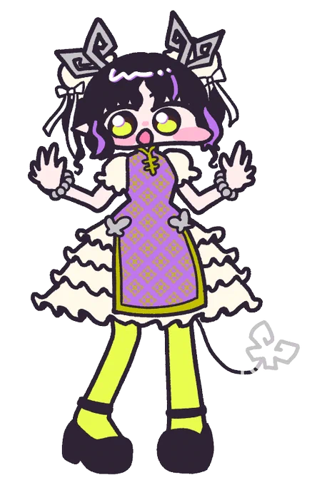 チャイナドレス #アンナート #くりすちゃんArt #RART  #シュガリスナー企画室 