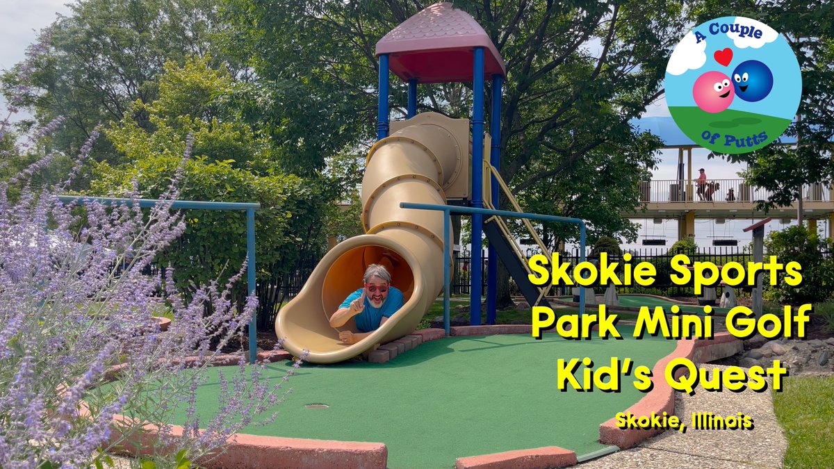 CouplePutts's tweet image. youtu.be/IacGsk3LEqo Look at @tomrloftus literally sliding into the week w/ a playful new #MiniGolf video! #MiniGolfMonday