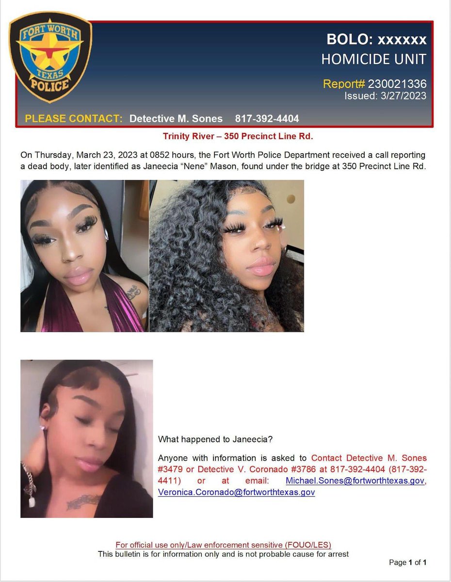 Fort Worth Police tweet media