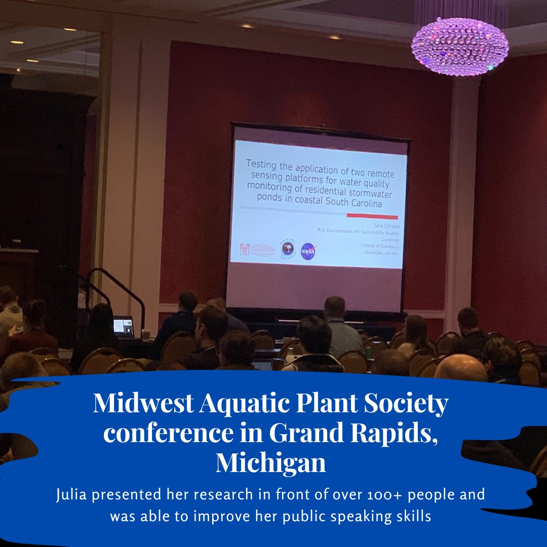 Congratulations to Julia Chrisco on all of her amazing accomplishments! Julia recently received a $26,000 scholarship from NASA Space Grant to help fund her research! 👏🏻💙