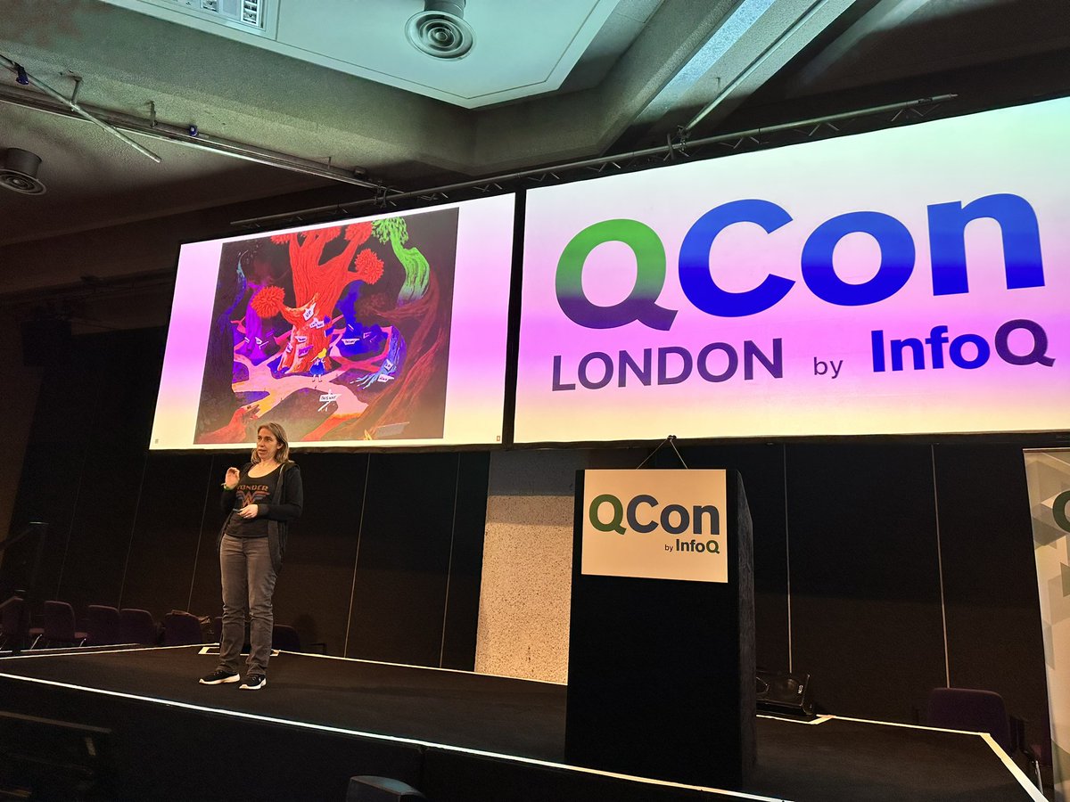 “Choose your own path”, @ebullientworks at the Staff+ Engineering in Practice track at #QConLondon