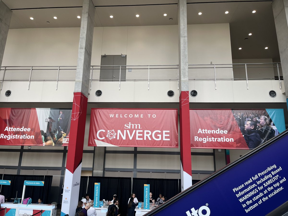 HeatherNHofmann's tweet photo. Excited to be here at #SHMConverge23 !
Gotta earn the #ProTweeter badge bling https://t.co/GUyzK2LhoZ