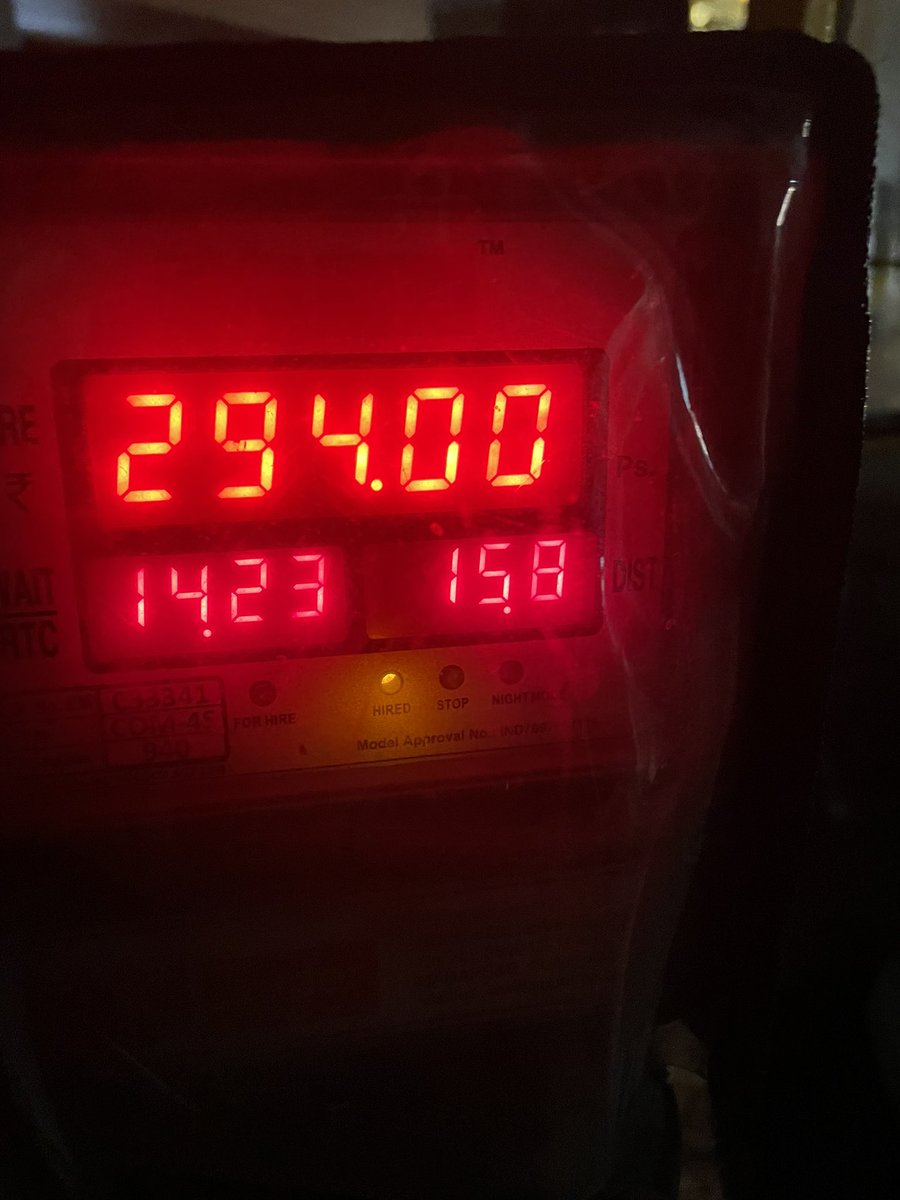 Tanmay_Br's tweet photo. This is how we are fooled by first jacking up ride rates & then discounting in the name of promotion. #paybymeter https://t.co/fykki1QUCT