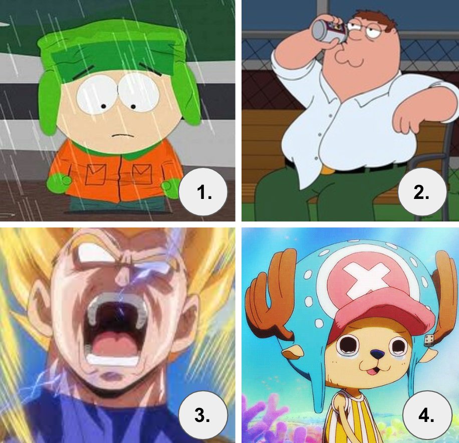 ComedyCentralES's tweet photo. ¿Qué personaje representa mejor tu estado de ánimo los lunes?
😢🔫 https://t.co/UDNAnsj9Rr