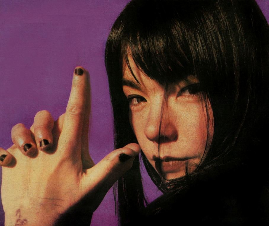 y2kpopart's tweet photo. Björk (1995)                                                                                📸: Ph. Steve Gullick https://t.co/hT7Nck4mdD
