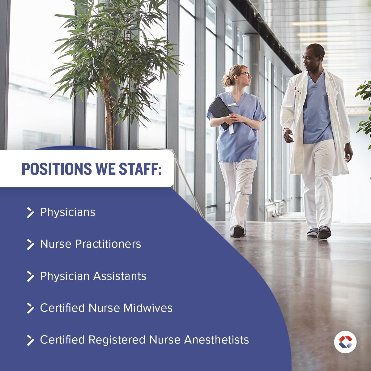 CejkaExecSearch's tweet photo. At Cejka Search, we work with facilities nationwide to assist in staffing physician and advanced practitioner positions. To find out more about our openings: https://t.co/79AEwiJdfF. #Physicians #AdvancedPractitioners https://t.co/NhZw3MTgly
