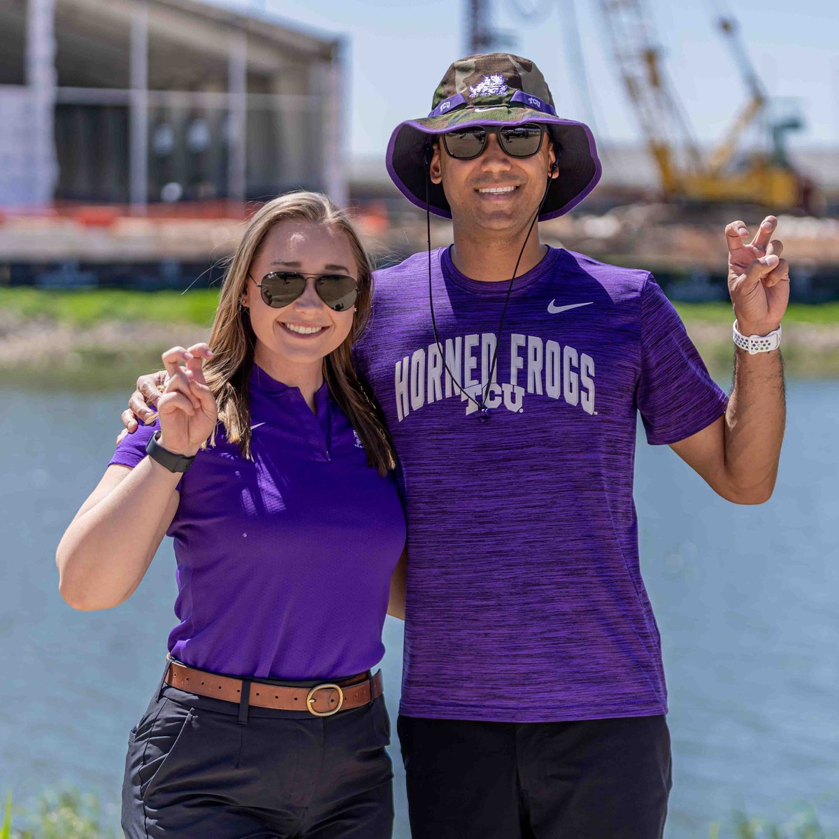 Happy National Athletic Training Month to the best duo in the business! We’re so thankful for everything you do for our program. 🫶

#GoFrogs