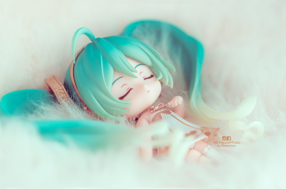 Miku looks so peaceful and comfortable... I wonder what she is dreaming about...

----------
Follow our IG! instagram.com/hb.figurephoto
#hatsunemiku  #nendoroid #nendography #tomphotocon7 #gscfiguresirl #ねんどろいど @gsc_melytan @GoodSmile_US #初音ミク #ミク #TOMsenpainoticeme