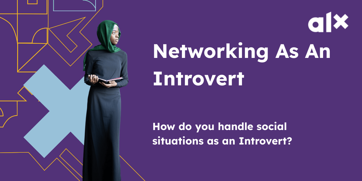 alx_africa's tweet image. Networking as an introvert:

Here how&apos;s different people deal with their introversion in the workplace 🧵🧵

#alx #alxafrica #tech #introvertsintech