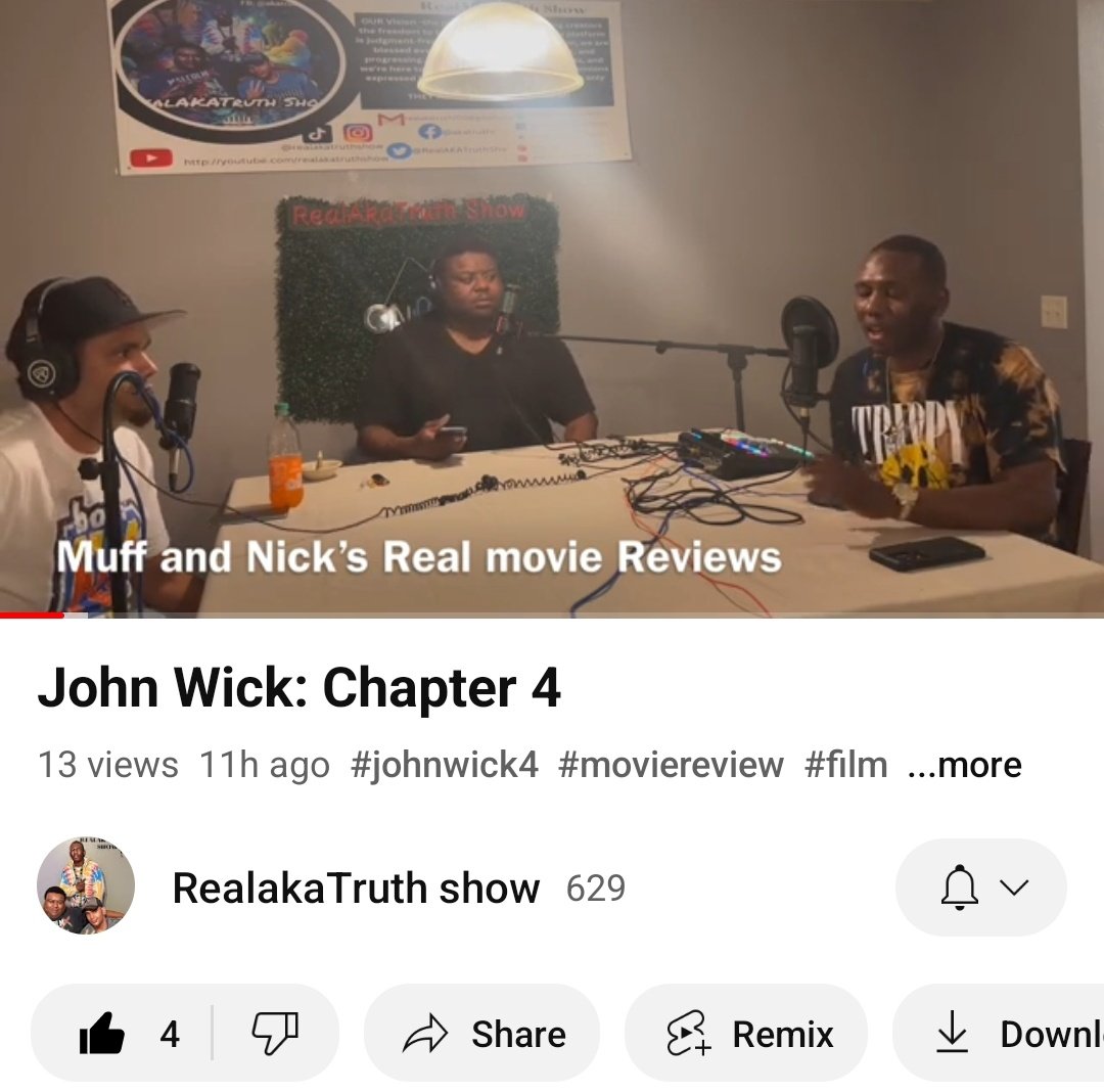 We reviewed <a href="/JohnWickMovie/">John Wick</a> (4)! #JohnWick4 #JohnWickChapter4 #JohnWick #JohnWickMovieReview #MovieReview #JW4 #Movie #Movies #Hollywood #KeanuReeves #Podcast #Podcasts #PodcastAndChill #Podcasting #Podcasters #PodNation #PodcastRecommendations 

youtu.be/HCMxZh8oxGE