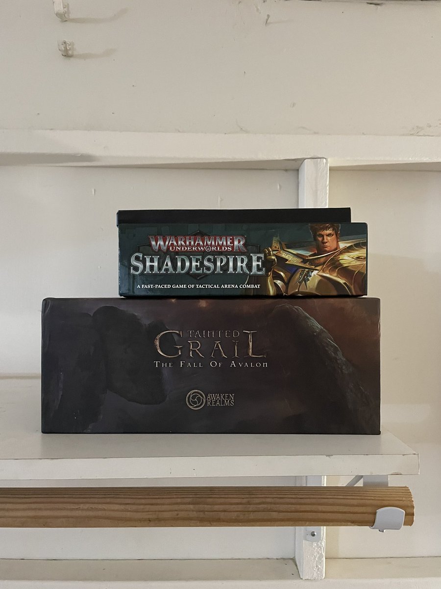 Moved house this weekend, got the essentials unpacked…