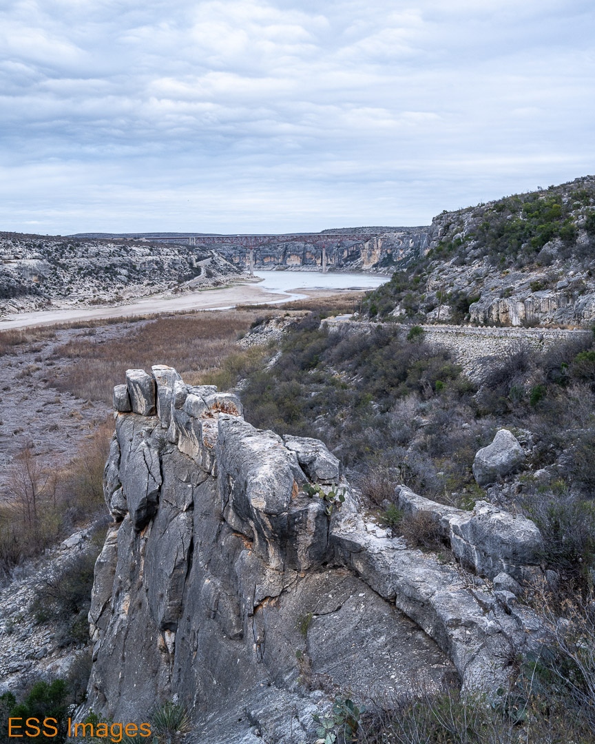 One more view of the Pecos River and the US90 bridge, this time from a little picnic area on the way down to the boat ramp that doesn't get much use when the river is this low...

#igtexas #river
#texas  #pecosriver #us90
#nikon #nikonphotography⁠
#nikonz7ii⁠
#photography