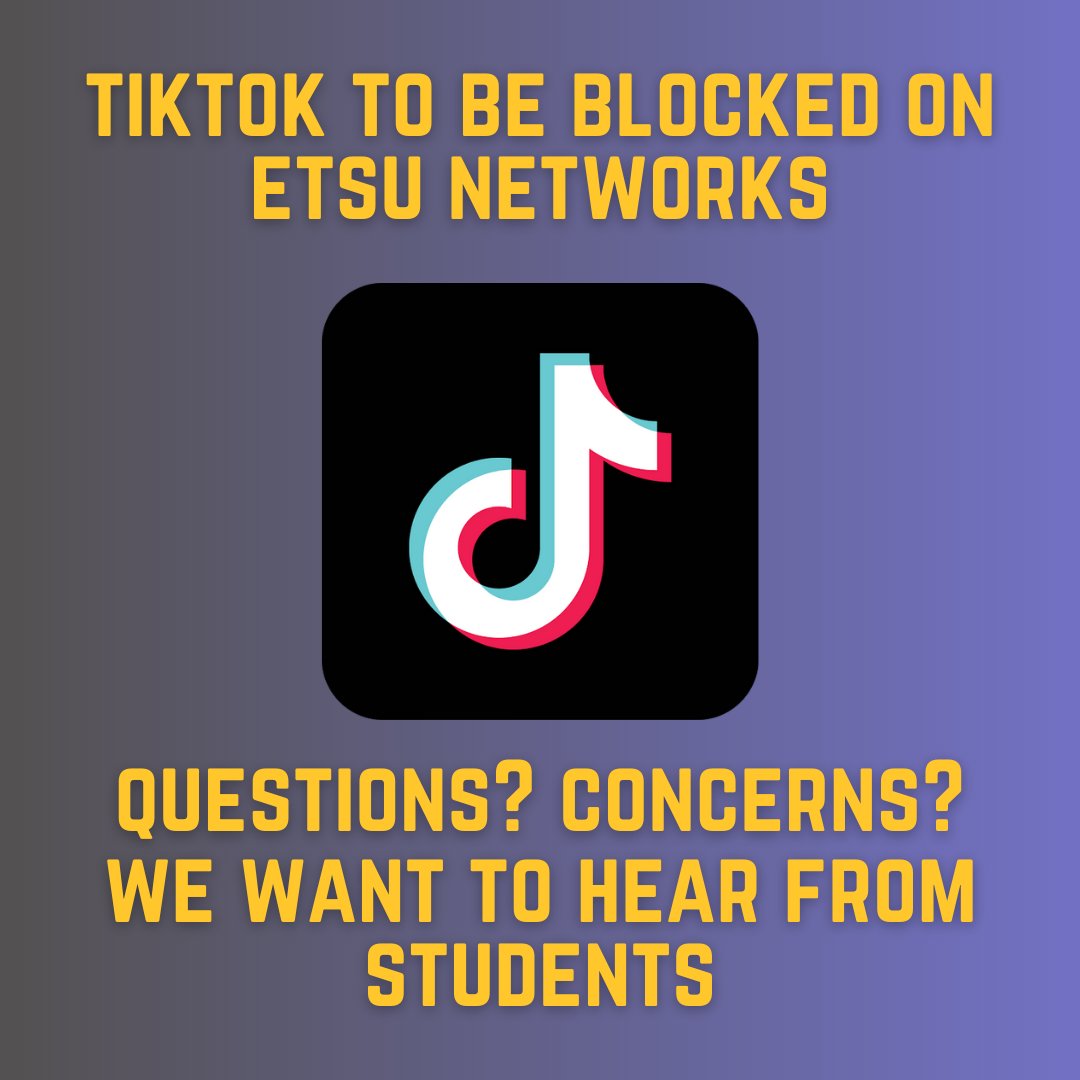 What are your thoughts on the TikTok ban?

Leave a comment below, or email us at eteditor@etsu.edu. We want to hear from students.