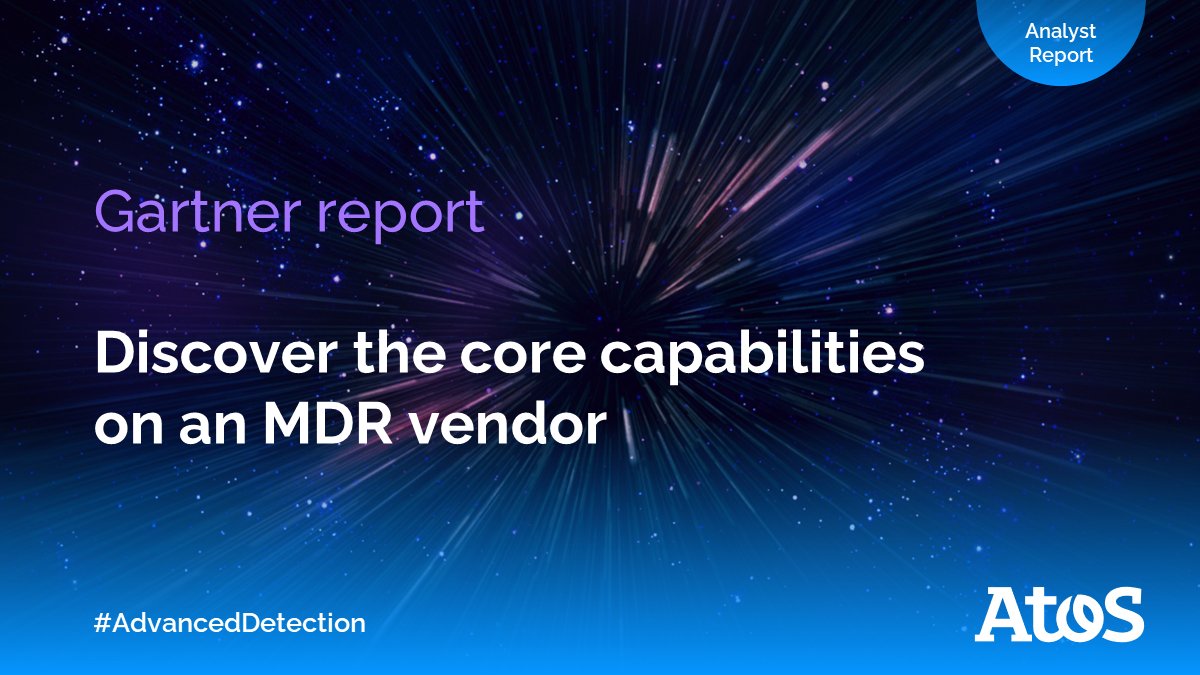 michal_charvat's tweet image. [#AdvancedDetection &amp;amp; Response] What are the core capabilities on a managed detection and response #MDR vendor? The latest MDR report from @Gartner_inc provides recommendations on how to identify a true MDR provider and more. 
Read here 👉 atos.net/en/lp/gartner-… 
#CyberSecurity