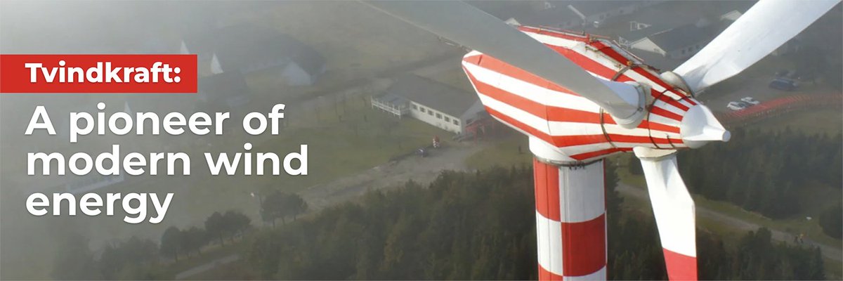 Tvindkraft's tweet photo. @BBC_CurrAff Great podcast! 🙂
Read all about #Tvindkraft on our website 👇🏽
Built by the people for the people in the mid-1970s, Tvindkraft transformed Denmark’s energy policies &amp; pioneered new technologies that would become world-leading in the wind energy sector.  

https://t.co/PwM3E4xXx1 https://t.co/raYvueWcMe
