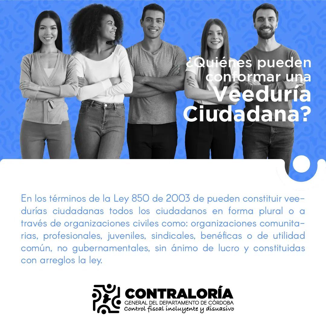 Contraloria_Cba's tweet photo. Las veedurias ciudadanas son herramientas poderosas para promover la transparencia y la rendición de cuentas en la gestión pública.¡Todos podemos ser veedores y contribuir a construir una sociedad más justa y participativa! #ContraloríadeCórdoba #VeeduriasCiudadanas https://t.co/rci0UJ4TvU