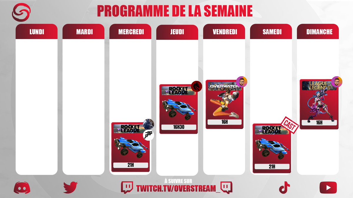 OverStream_'s tweet photo. Comme vous le savez nos streams sont fort en émotion Try hard, Fun, Cast ainsi que du coaching mis à votre disposition alors n'hésitez pas rejoignez nous 
#LeagueOfLegends #RocketLeague #Overwatch 
#Cast 
Rendez-vous sur notre chaine Twitch: 
https://t.co/ETdB6ZyBH9 https://t.co/pYCzBVGMhw