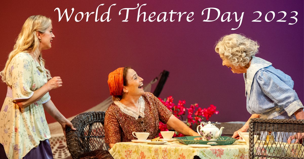 Happy World Theatre Day! Every year on March 27th, a significant figure in the world of theatre is selected to send a message of hope and encouragement, and this year it’s Samiha Ayoub. To read her message, visit ow.ly/we5R50NqH8Z