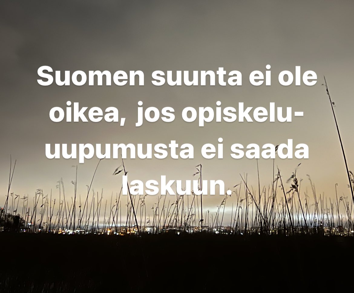 joh_kujala's tweet photo. Nykyisin opiskelu-uupumuksesta kärsii aivan liian moni. Suomen suunta -raportissa on monia hyviä keinoja. Koululaisten ja opiskelijoiden hyvinvointi olisi tärkeä lisä osaamis- ja työllisyystavoitteiden tueksi. #suomensuunta @TEM_uutiset #mielenterveys @TuulaHaatainen https://t.co/6eBKZ7p3r2