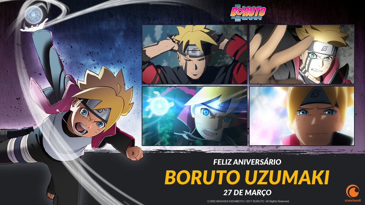 BorutoPT's tweet photo. Dia do MAIOR QUE TEMOS 🥳🥳

[27/03] Feliz aniversário, Boruto!! 🎂🎂 https://t.co/R6DOtWpGVp