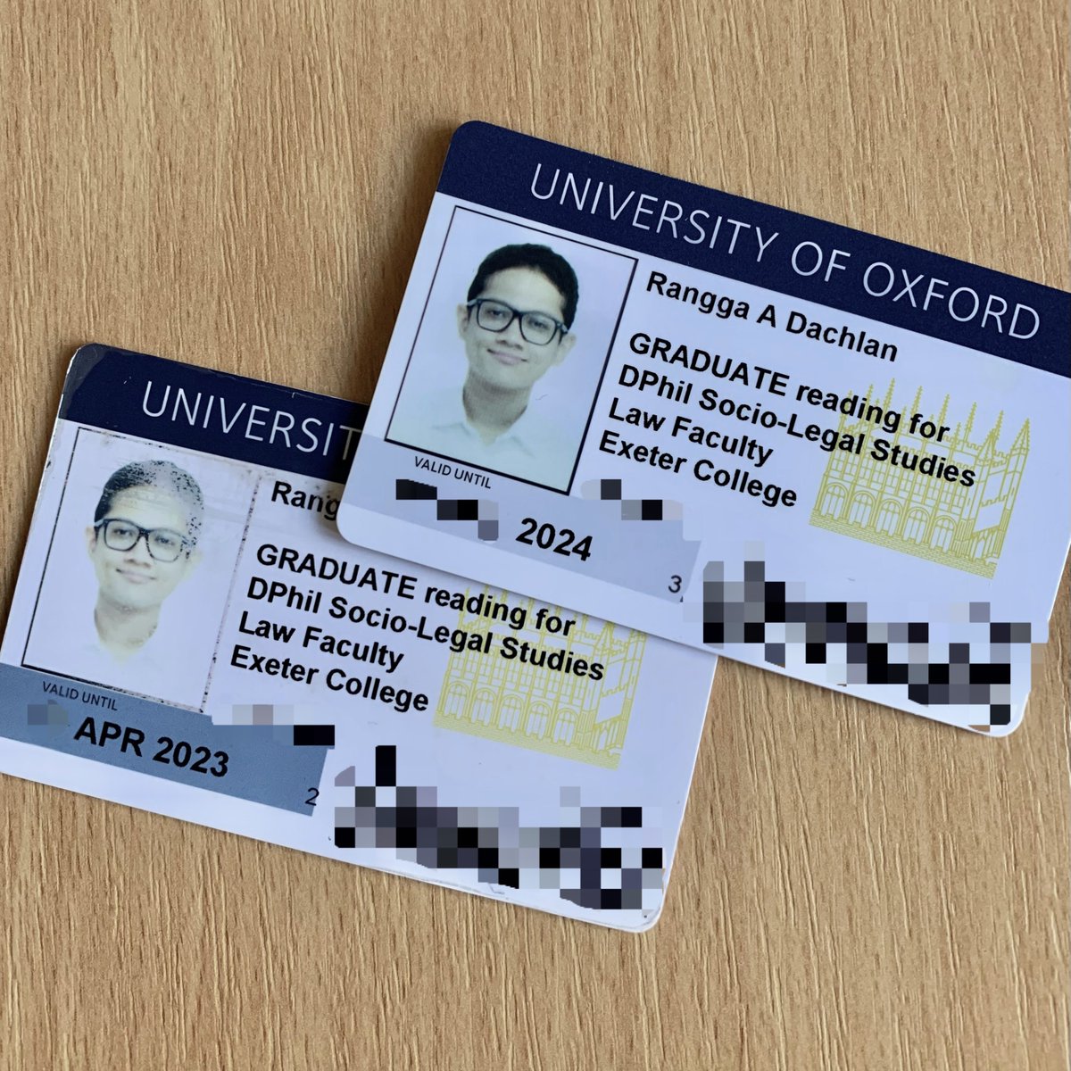 Rangga Dachlan on Twitter "when you've been issued your THIRD Bod card