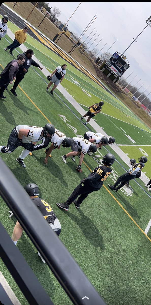 zanewolfe75's tweet photo. Had a great time visiting @AdrianCollege  for a Junior Day. Thanks @CoachKnollman for the invite https://t.co/sF1Gk7qTpS