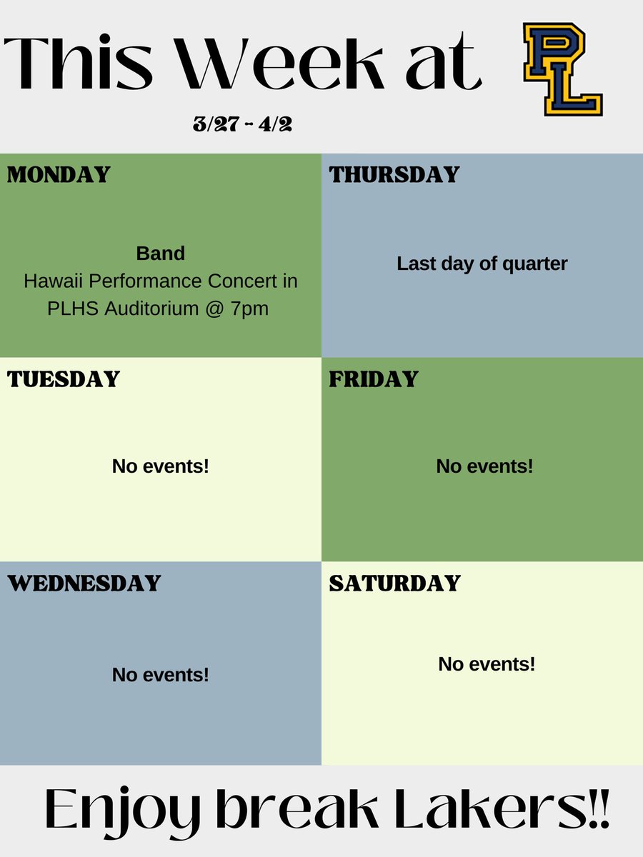 PLHS Student Council tweet media