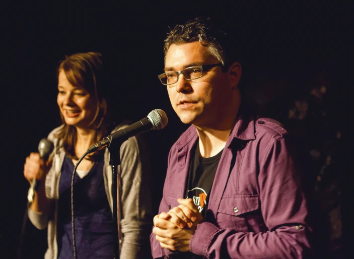 Nature Reviews Physics (@natrevphys) on Twitter photo Q&A: <a href="/ErinHBarker/">Erin Barker</a> & <a href="/BenLillie/">Ben Lillie</a> co-founders of <a href="/storycollider/">The Story Collider</a> “Science stories are also human stories ... these stories are ultimately about all of the things that all stories are about — love, sacrifice, failure, ambition, triumph, defeat.”
rdcu.be/c8vN0 Q&A: <a href="/ErinHBarker/">Erin Barker</a> & <a href="/BenLillie/">Ben Lillie</a> co-founders of <a href="/storycollider/">The Story Collider</a> “Science stories are also human stories ... these stories are ultimately about all of the things that all stories are about — love, sacrifice, failure, ambition, triumph, defeat.”
rdcu.be/c8vN0